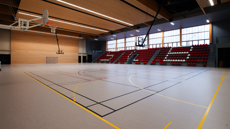 Sports Hall Beaucouzé, France