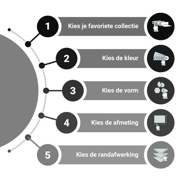 Hoe ontwerp je een vloerkleed op maat?