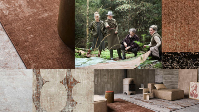 DESSO & Ex Nature Grounded in Nature collection image of collaboration with Odette Ex