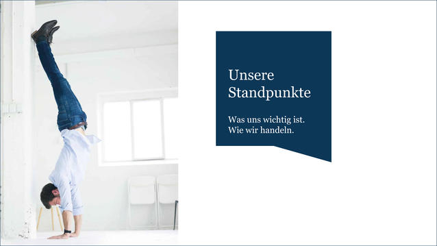 Unsere Standpunkte