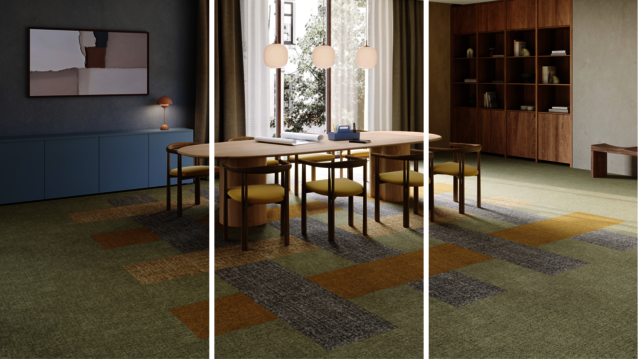 Desso Linon & Linon Unity Teppichfliesen für Büro