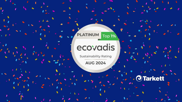 Tarkett Achieves a Platinum Medal by EcoVadis, Setting a New Benchmark in the Flooring and Sports Surfaces Industry