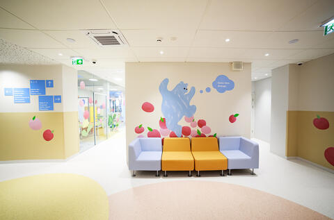 Children's Clinical University Hospital Day Inpatient Rooms