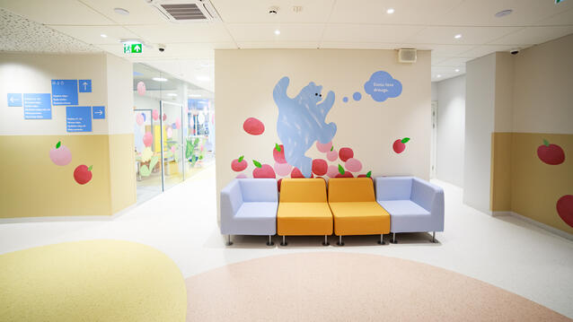 Children's Clinical University Hospital Day Inpatient Rooms