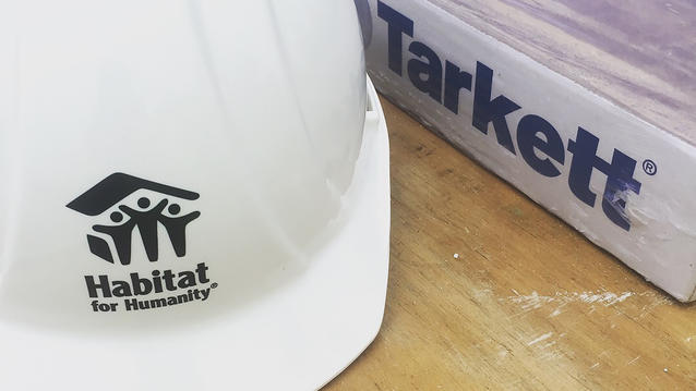 Tarkett North America Continues Partnership with Habitat for Humanity