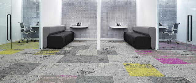 Tandus Centiva Tarkett, Hexagon Carpet Tile Canada